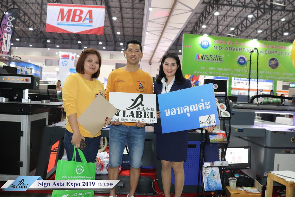 รูปประกอบ งาน Sign Asia Expo 2019 วันที่ 16 พฤศจิกายน 2019 ณ อิมแพ็ค เมืองทองธานี