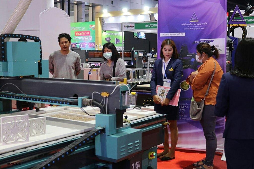 รูปประกอบ วันสุดท้ายของงาน The 8th Print Tech & Signage Expo 2020 ณ IMPACT เมืองทองธานี 1 มีนาคม 2020