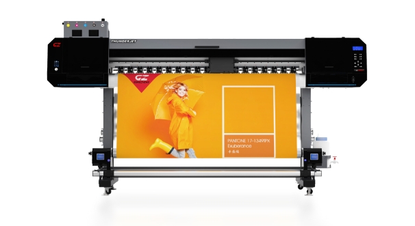 รูปเครื่องพิมพ์สติกเกอร์ Sticker Printer : ThunderJet AQ1601S